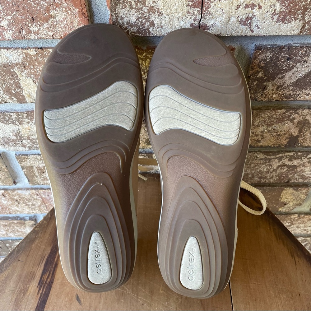 Aetrex Ivy Arch Support Sneaker Women’s Size 8.5 Champagne Color Beautiful! - Picture 8 of 8